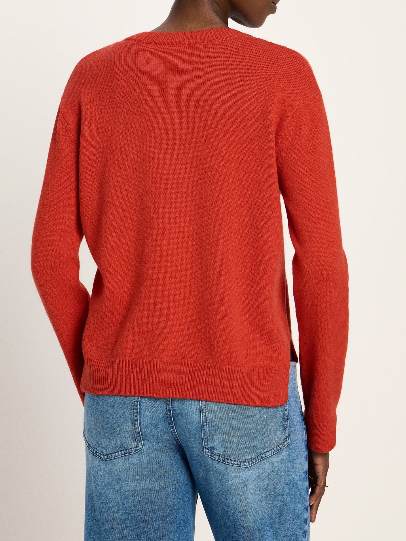 Boxy Strickjacke