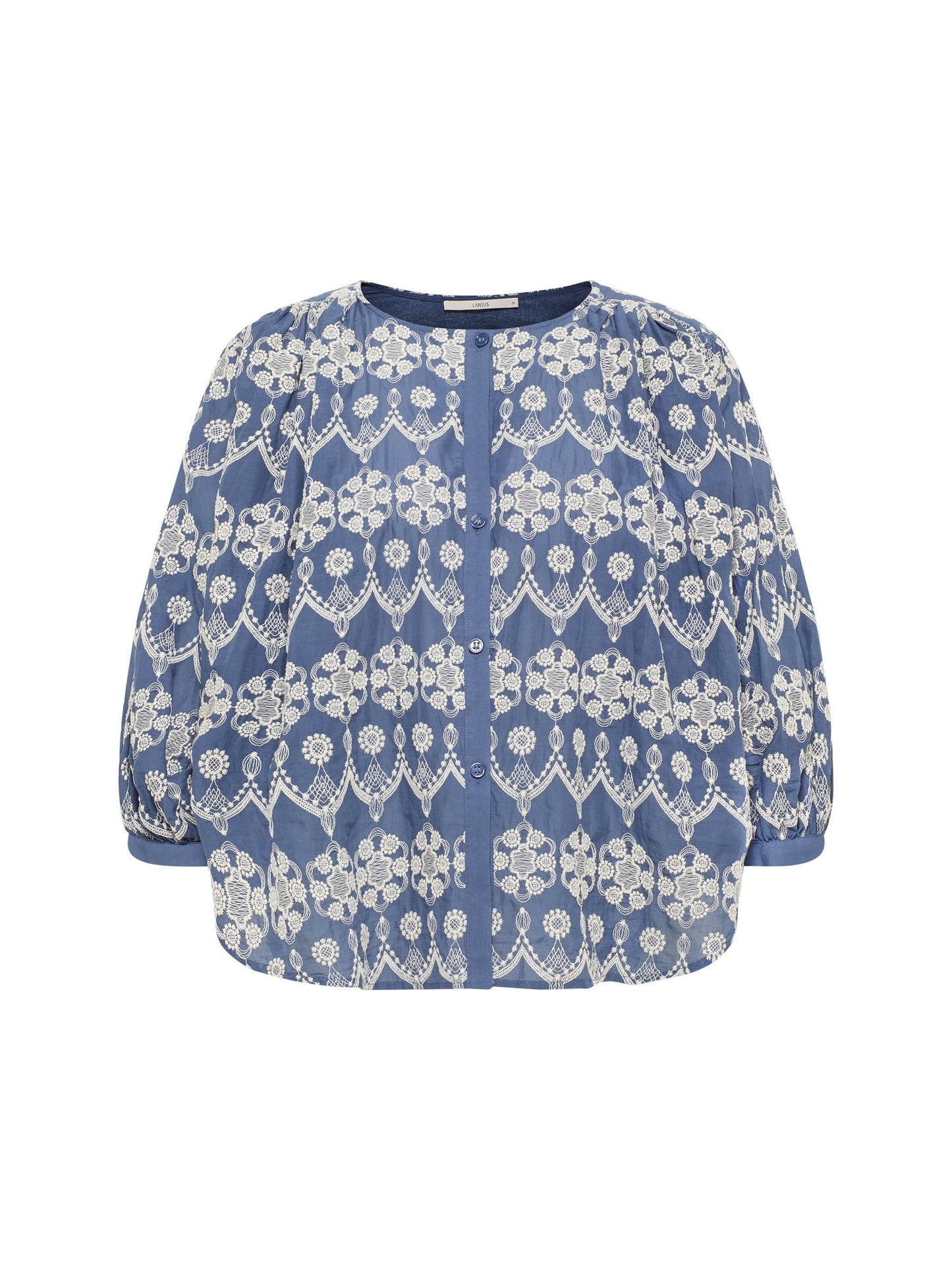 Bluse mit Stickerei