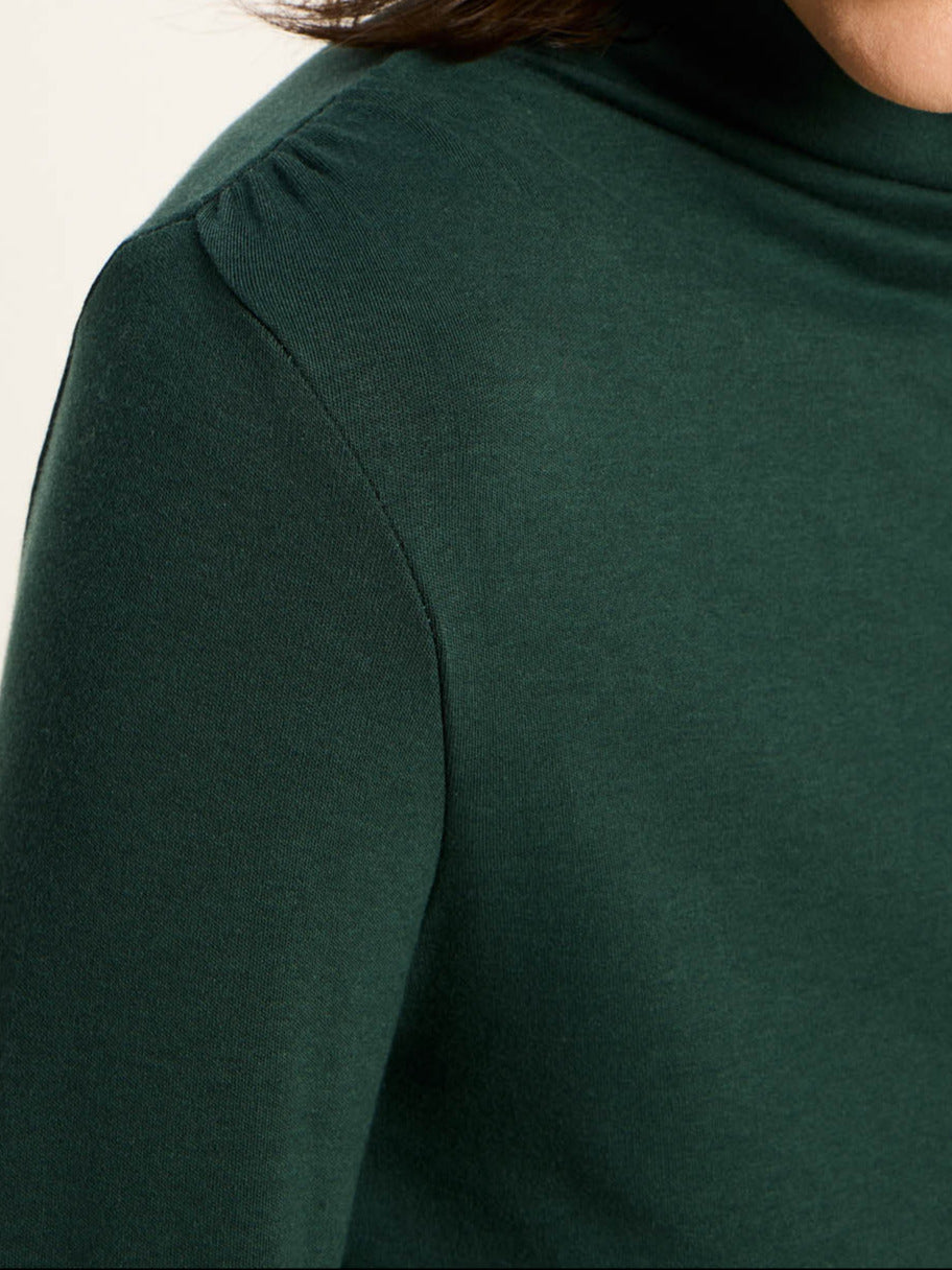 Shirt mit Stehkragen