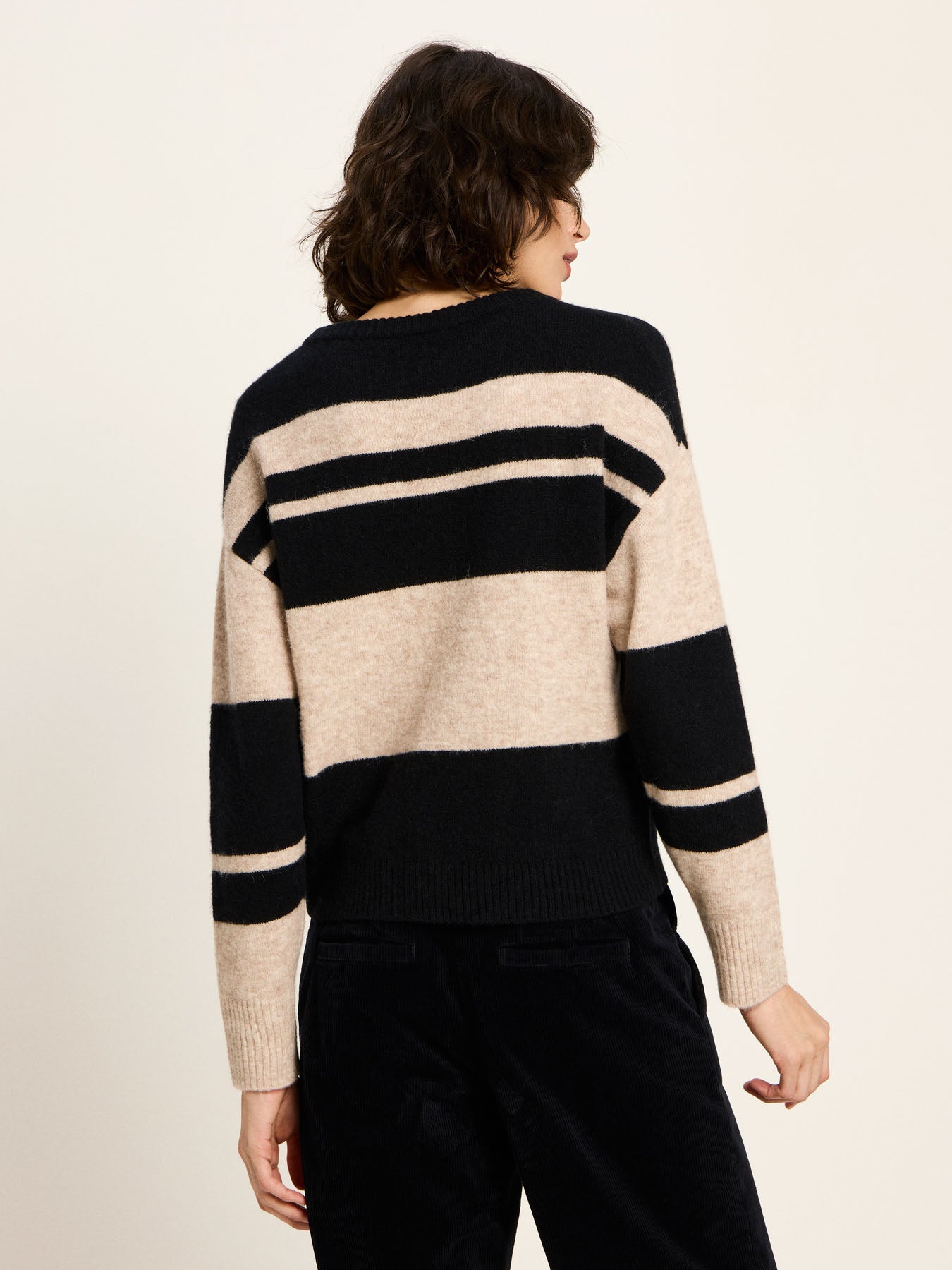 Streifenpullover