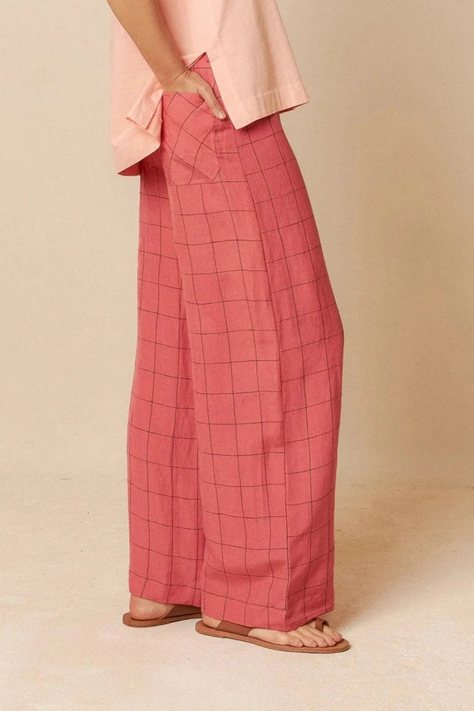 Windowpane Pants