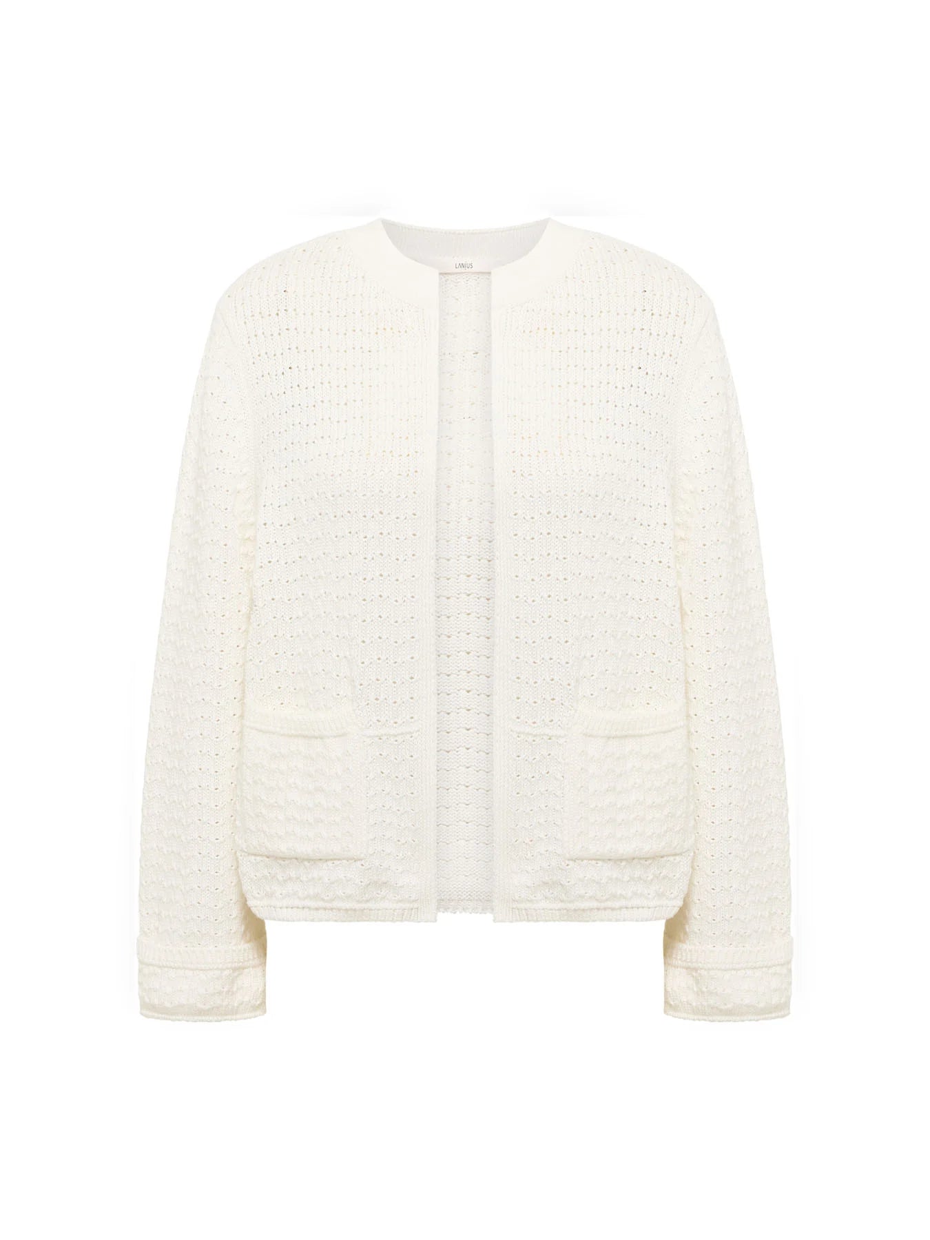 Strickjacke mit Struktur