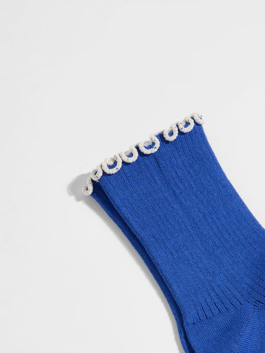 Socken mit Volant